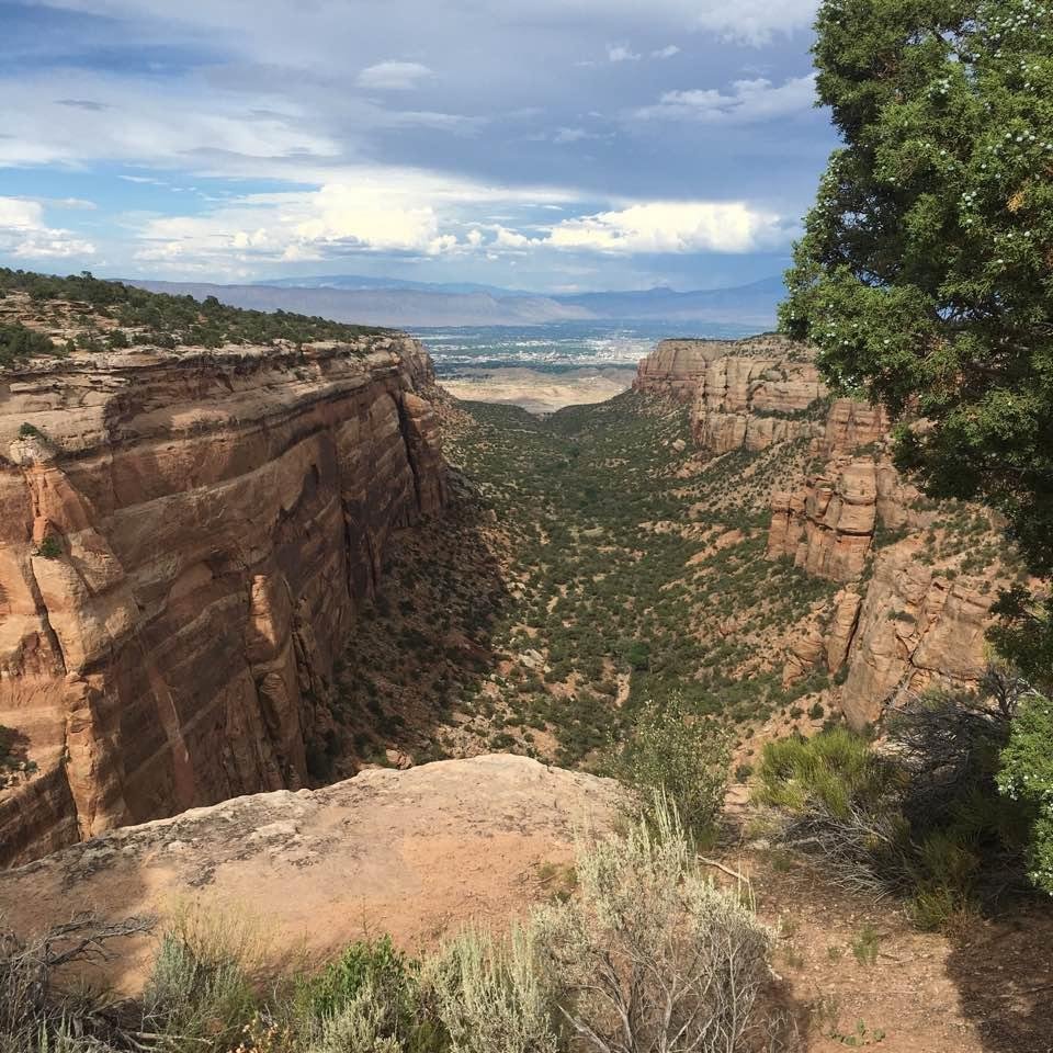 Visiting the Colorado National Monument near Grand Junction and Fruita CO yesterday