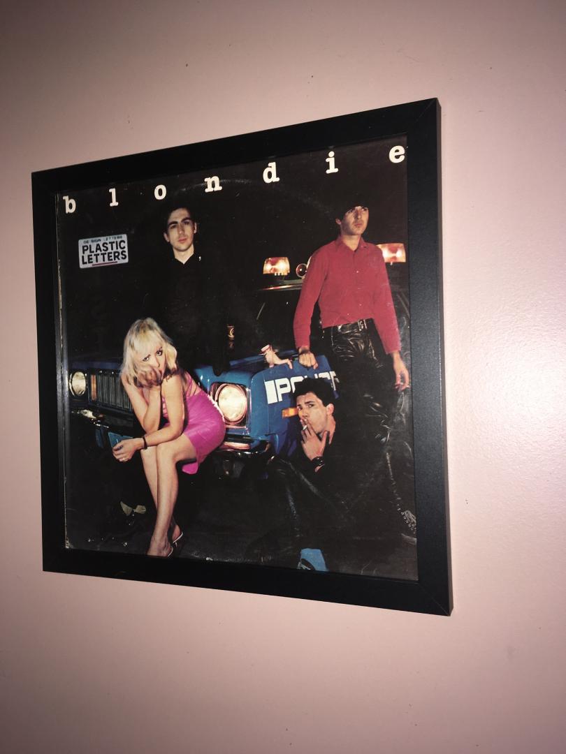 Happy 80th Birthday to Debbie Harry! One of my all time favorite singers. First saw her on tv in 1977 and have been a fan since then. Here is a photo of Blondie's 'Plastic Letters' album. I bought it new in 1978. It has bee