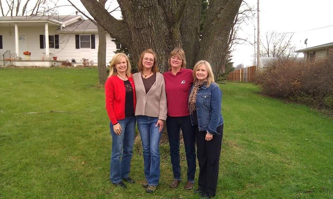 Cousins. Julie, Kim, Paula, and Judy