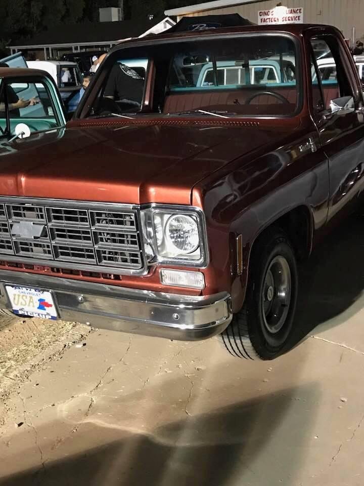 At Dino’s Git Down Phoenix. 300 C10 trucks