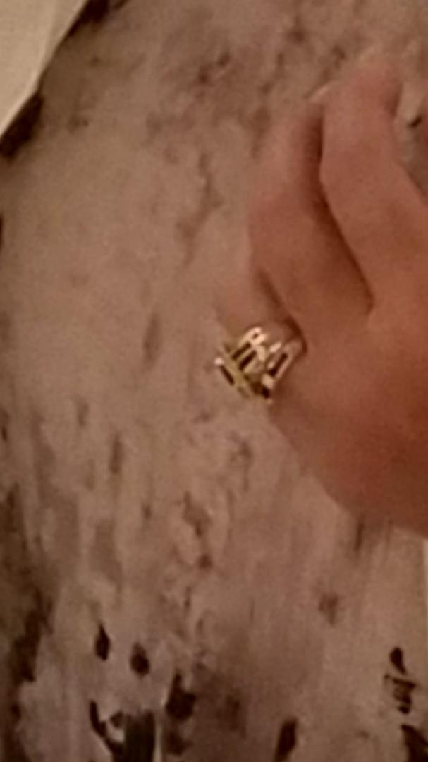 Lost Emerald/Gold wedding set in Albertsons parking lot Fullerton. Reward.