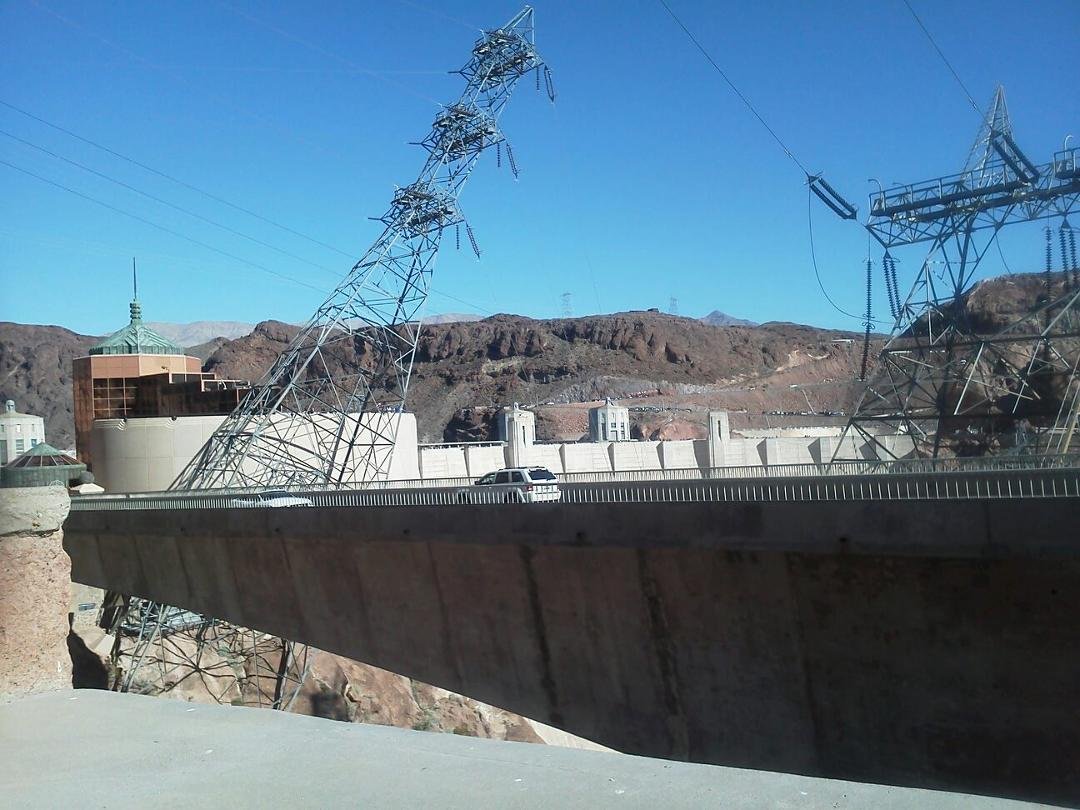 Hoover Dam, coming home from Las Vegas, and Colen and Candace's wedding.