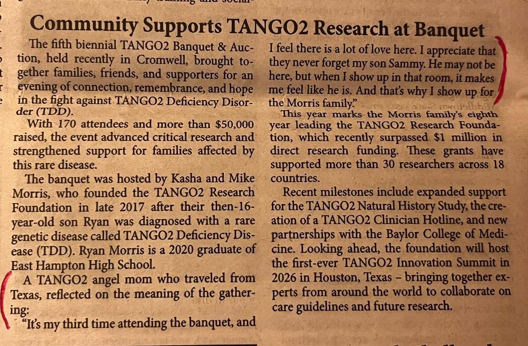 Maricela, you were mentioned in the local paper (RiverEast News Bulletin), but they neglected to mention your name.
Sorry I wasn’t able to attend. Maybe next time around.