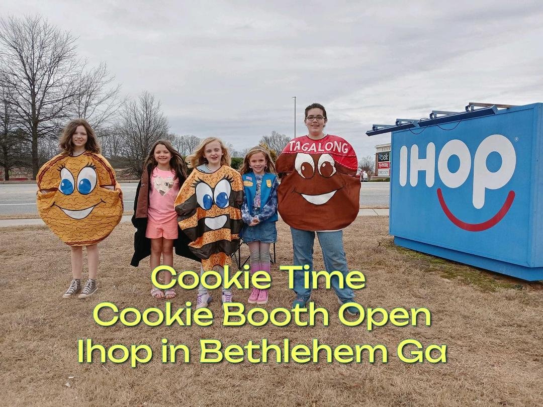 Come see us. Here til 5.