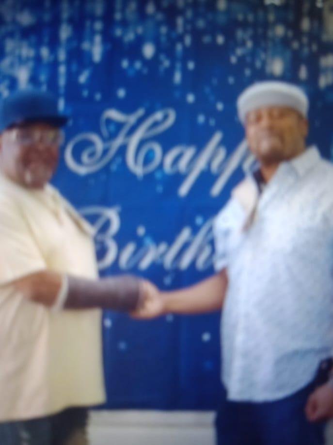 Celebrating them there"Golden Years" of our lifetime!!Yes Thank you Lord.