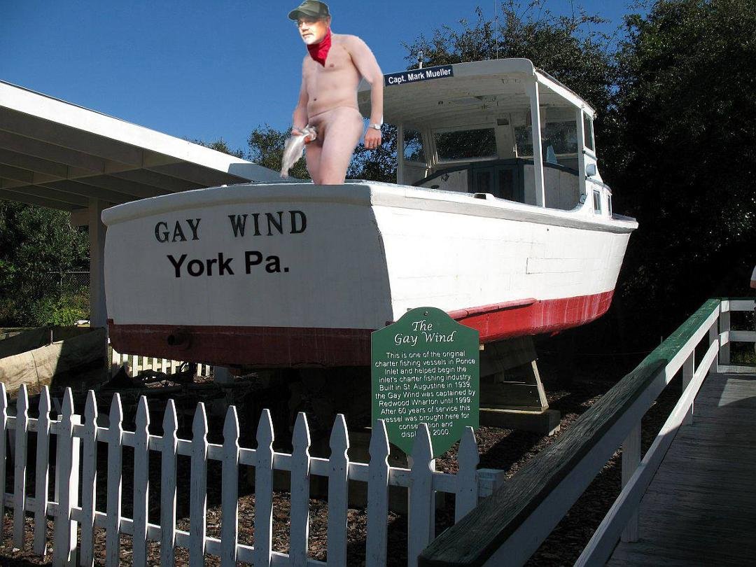 Mark Mueller's new fishing boat.