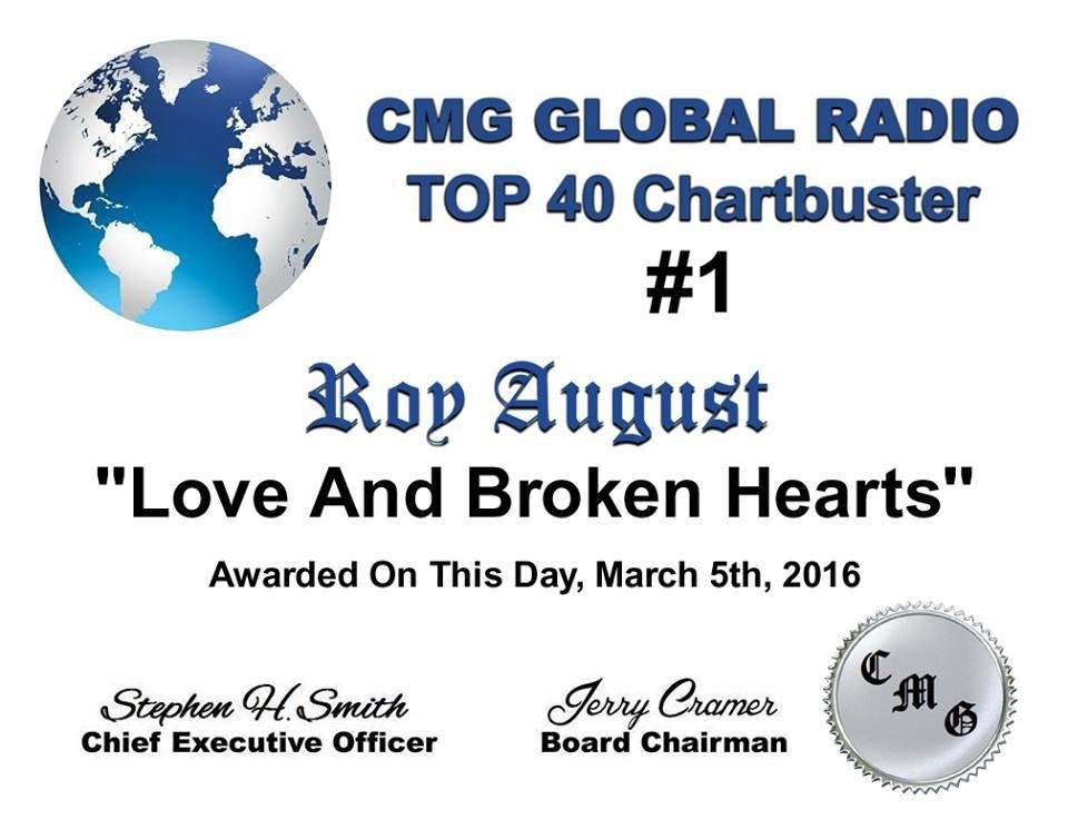 Congratulations !!!!! Roy August well deserved .