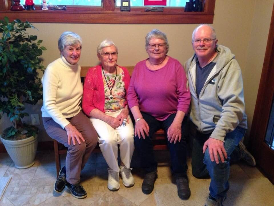 We missed my other sister but had fun on Saturday night with family.