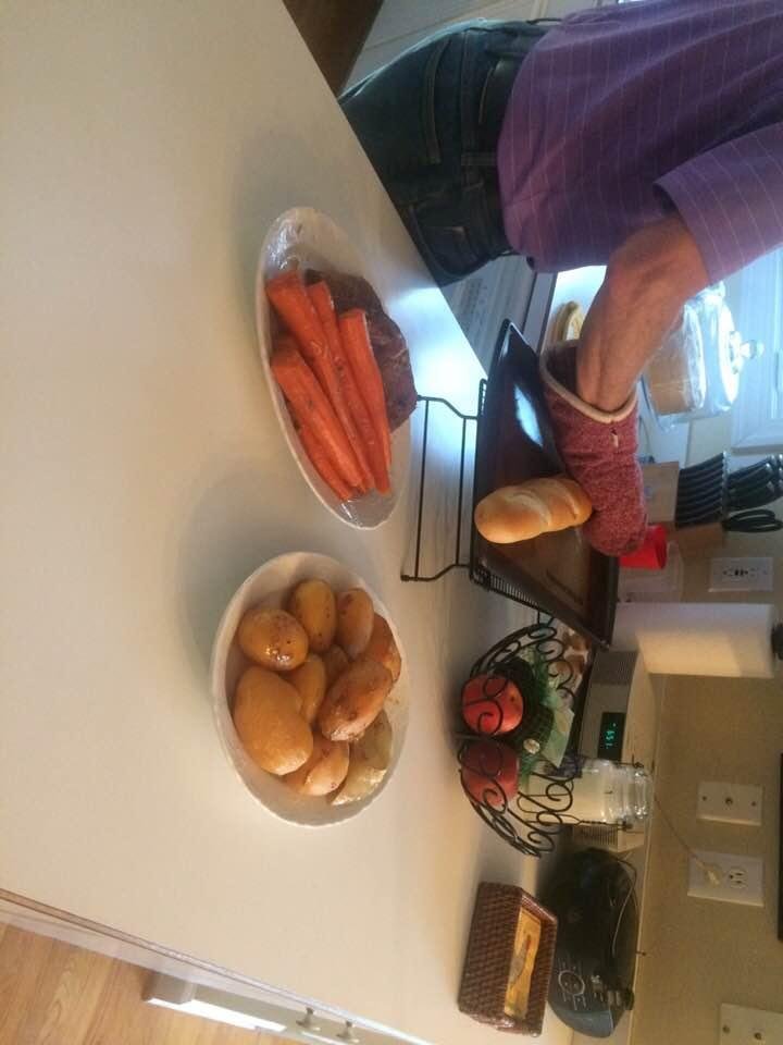 Don’t know what you’re eating but...
We are living large at the Heilman’s!!