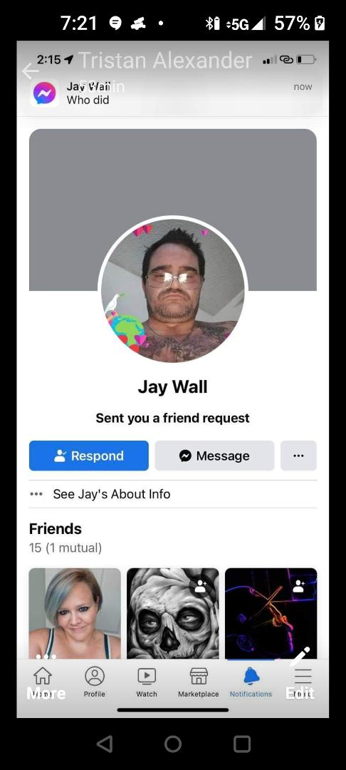 This isn't me! Don't except friend request from this profile