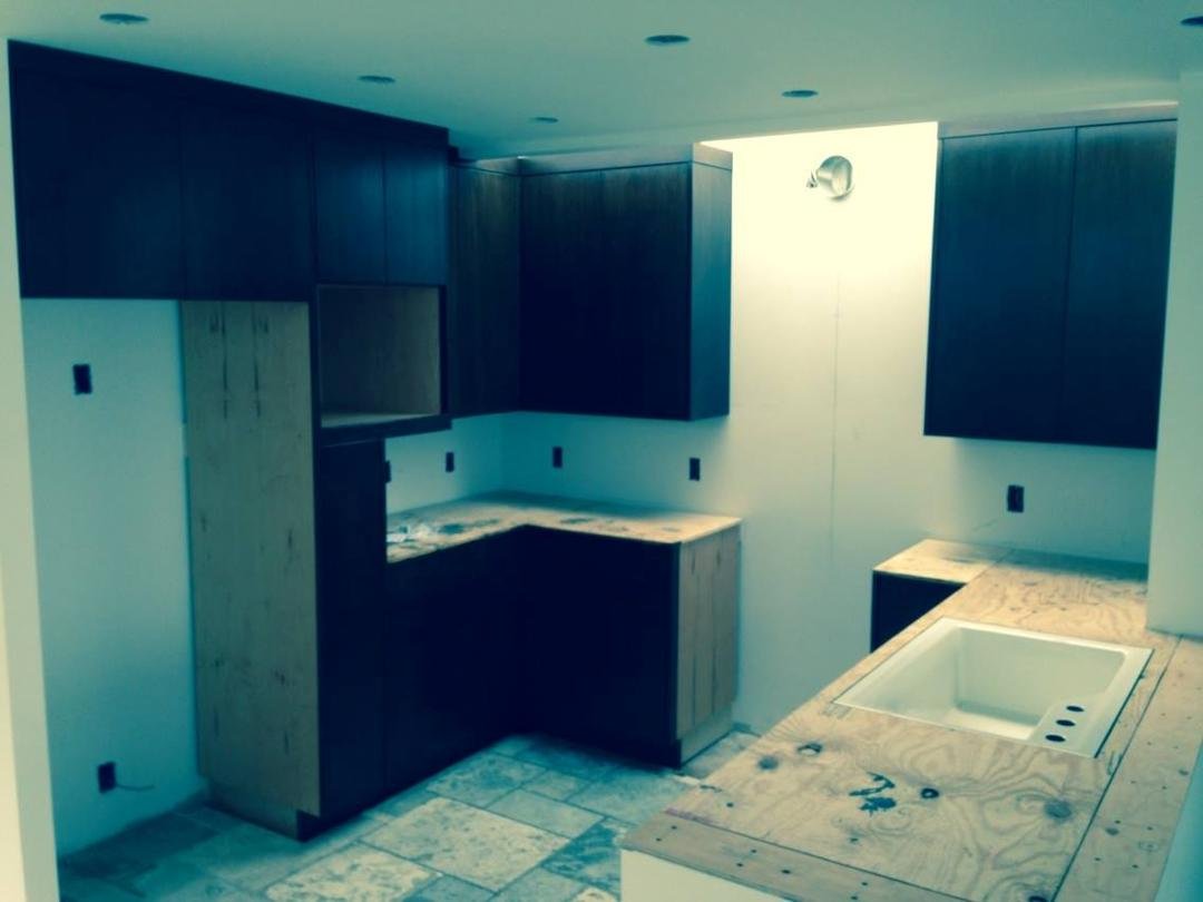 Kitchen coming together. More installations next week