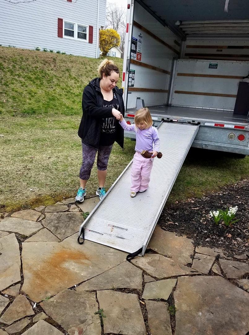 She's walking in 1 inch play heels here. Aunt leecee is helping her. She got up there on her own.