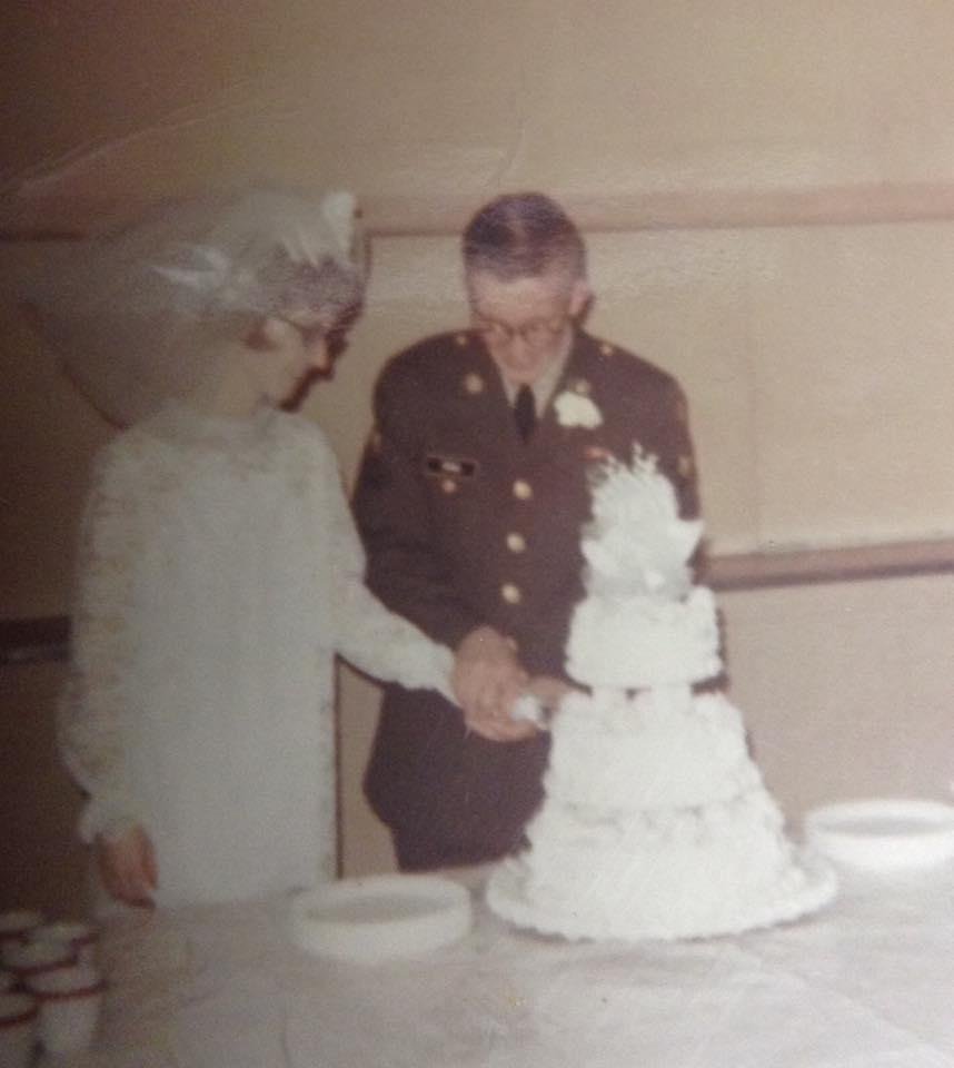 50 years ago tomorrow- not always easy, but we got help when we needed it and here we are fifty years later.      Praise God for being our guide along the way!