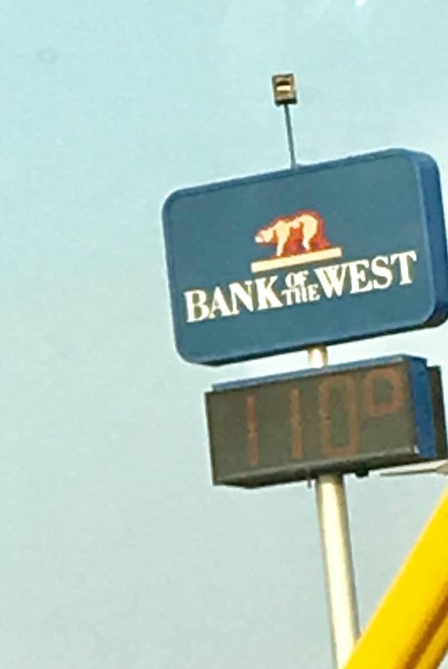 Yup, it's official We're now living in Hell. Trump is in the Whitehouse and it's 110 degrees in Northern California at 5:30 PM