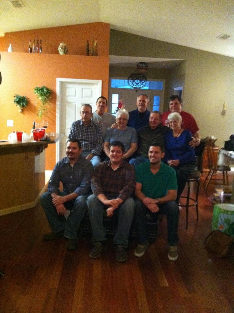 Several years since all the Hards in one place for Christmas, it was nice.