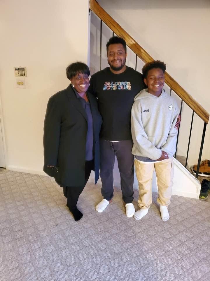 Xavier came to visit! Love my grand boy!