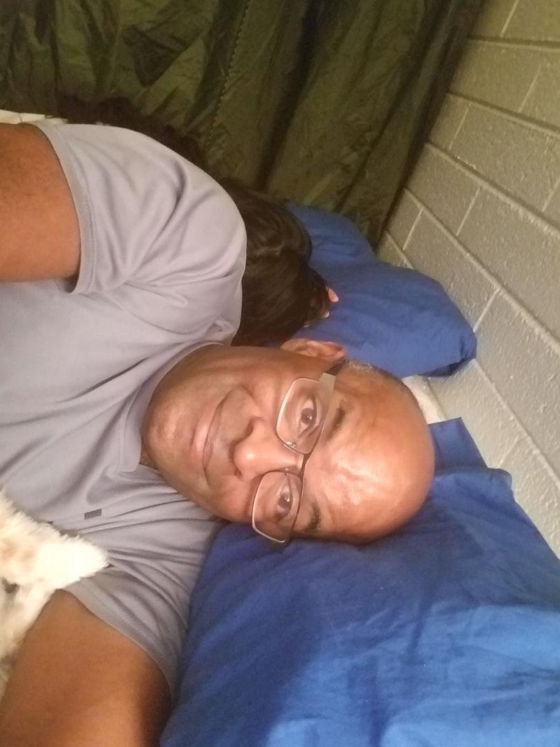 We came to a tie of who gets the bed.