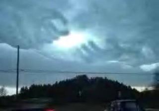 Picture taken of the sky in Alabama.