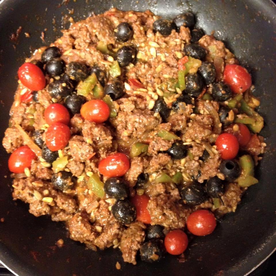 Great day! / Venison stew / MNF Starts / All I need is a babe with a 30.06 / Oh and a big glass of organic red wine