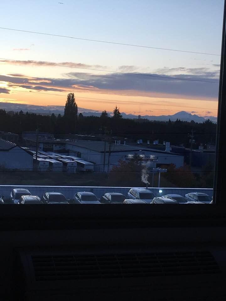 Morning over Vancouver BC.... gorgeous!
