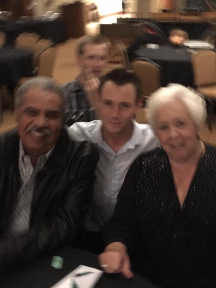 Photo bombed by Nick!!!!