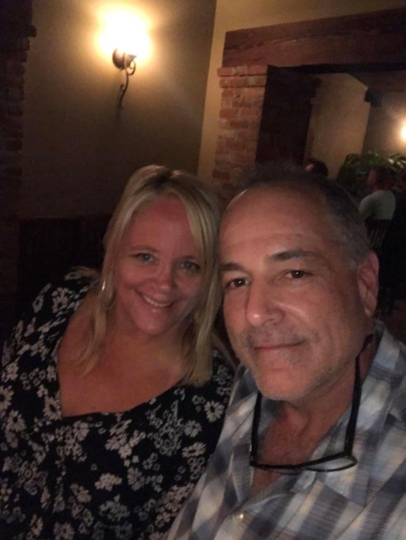 Enjoying some seafood snd some fun with my bride at crabdaddys seafood grill.