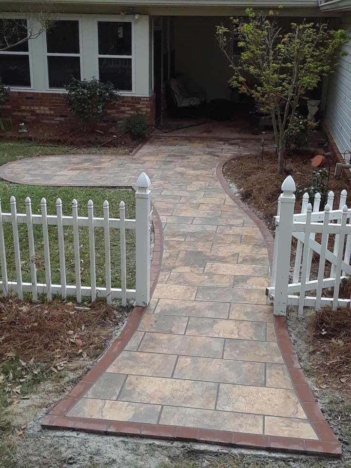 Need a beautiful walkway? We can install it. Tremco Services LLC. 334-790-3260. We also construct decks, paint interiors and exteriors, remodel bathrooms and kitchens, take out walls, repair wood fences, and ...... Gi