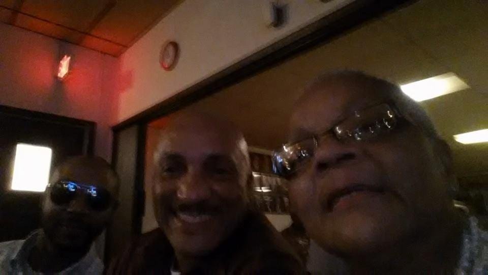 Hanging out with family listening to good music.