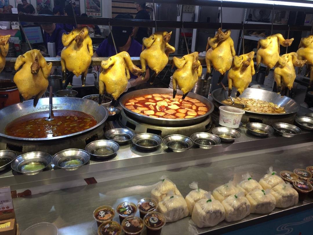 This vendor had both Chicken (all parts) and stinky tofo all in one odorous experience...