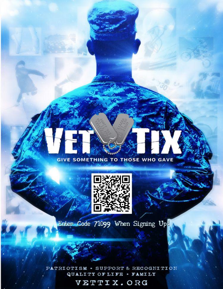 If your a vet you can go here and be eligible for free tickets to different events. I've gotten lots of free Twins tickets. If you have tickets your not going to use you can donate them. They also appreciate any cash donati
