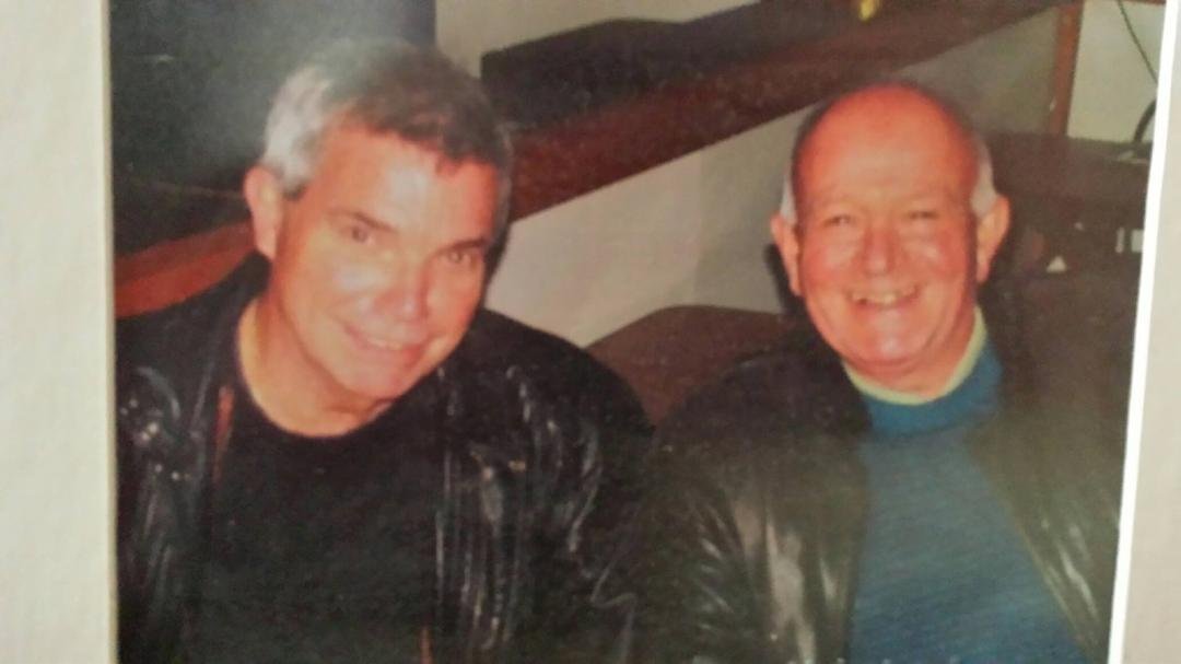 In memory of our dear friend Alan Leff. Here celebrating our 65th Birthdays. You are so missed !!!