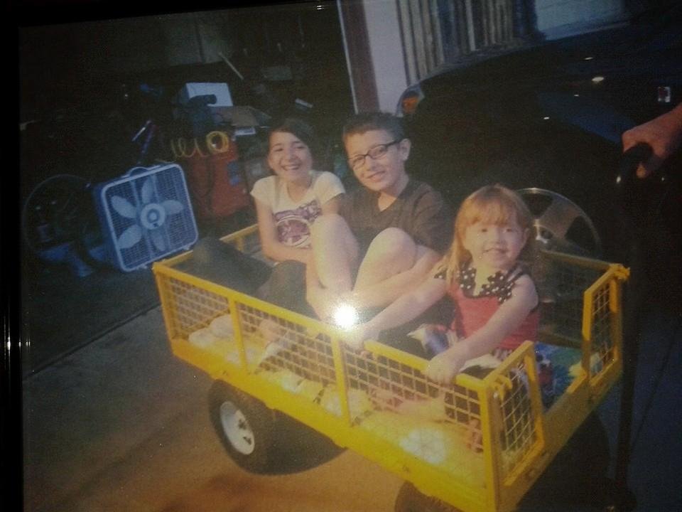 My grandkiddos a free years ago.
