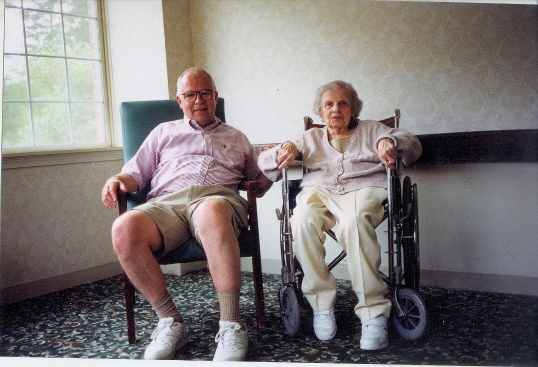 Let's remember my Mom Jeanne who was born in January. She loved my Dad , my brother Maurice (Moe), and me. She helped my Grandmother (Memere) Rose Anna to raise her eight brothers and sisters. My Mom and my Grandmother we