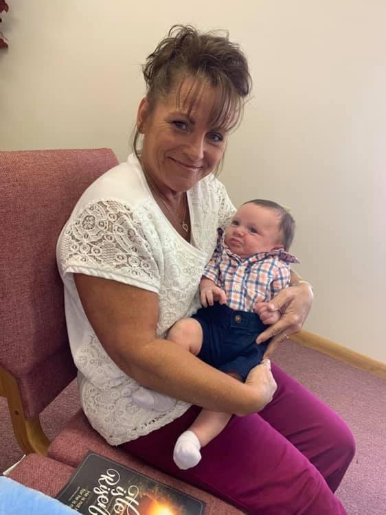 Absolutely loved being at church with my kids and adorable grandson Gray. My heart is full. Happy Easter!!! Love to all.