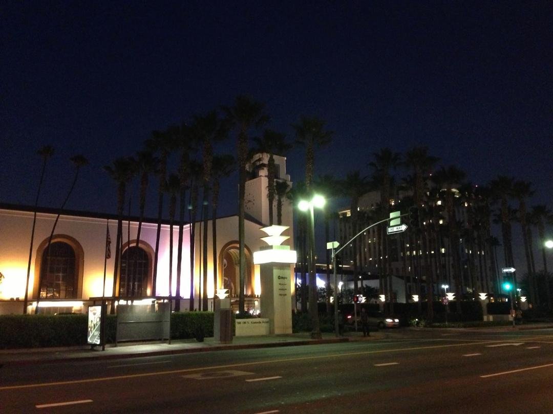 Union Station, Los Angeles. Still an amazing place and an effective transportation hub if you've tired of LA traffic. I took my first subway to Grauman's Chinese Theater a couple of months ago.