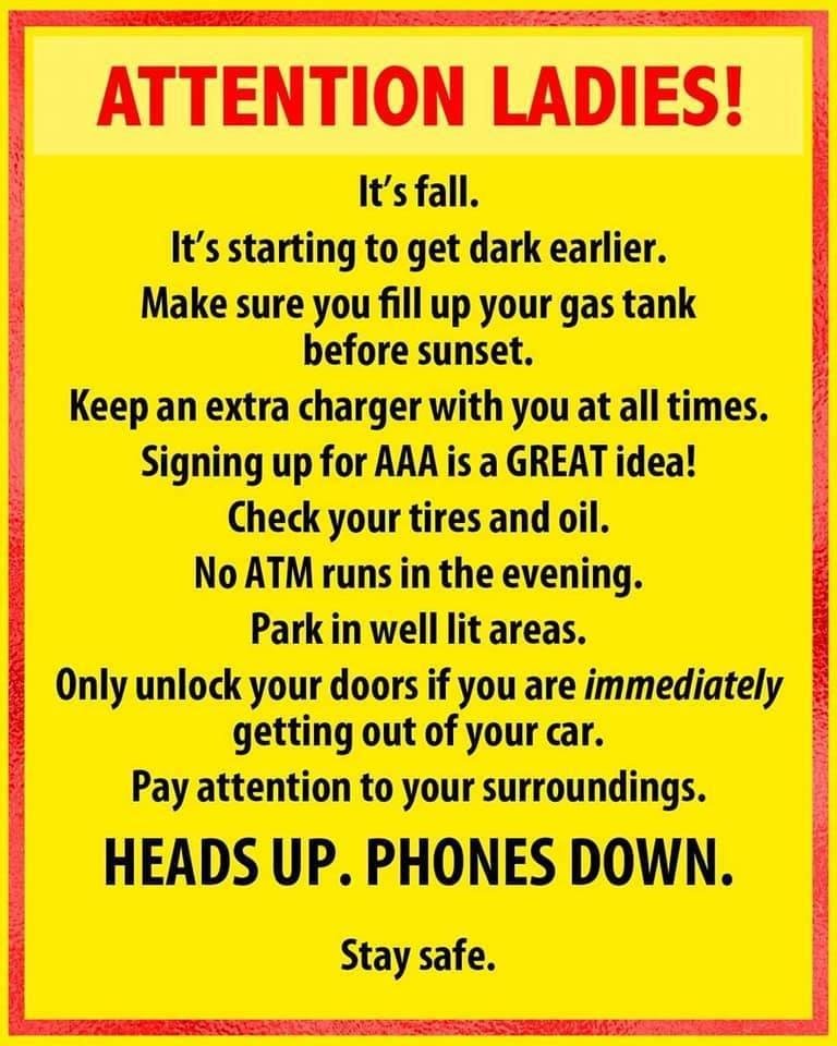 Good advice for all!