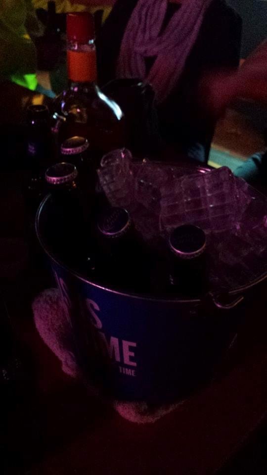 Bud lights after george concert