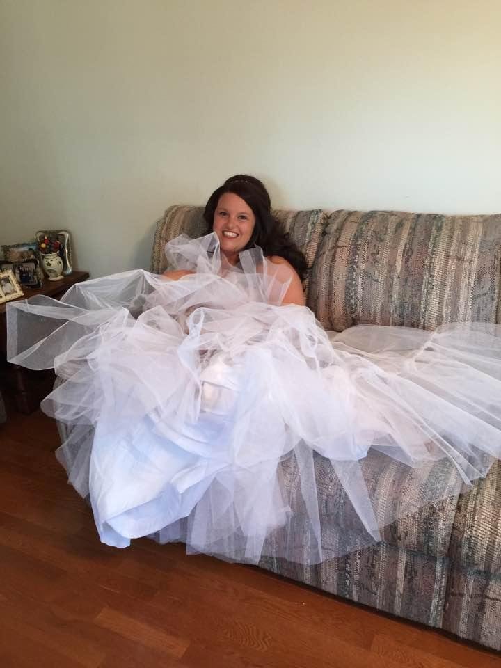 My beautiful Kayla...... last gown fitting