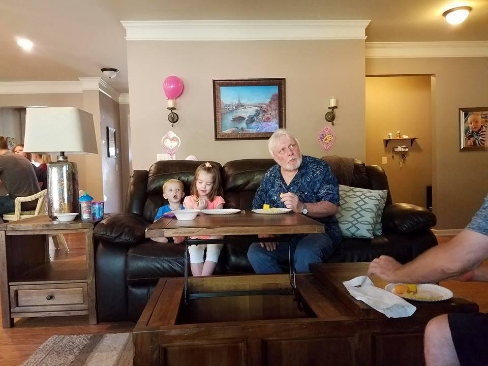Papa, with Birthday Girl Julianna