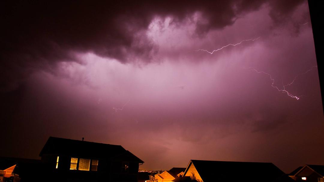 Patrick McDougle's album, Colorado - Moon, Sunset, Clouds, Lightning