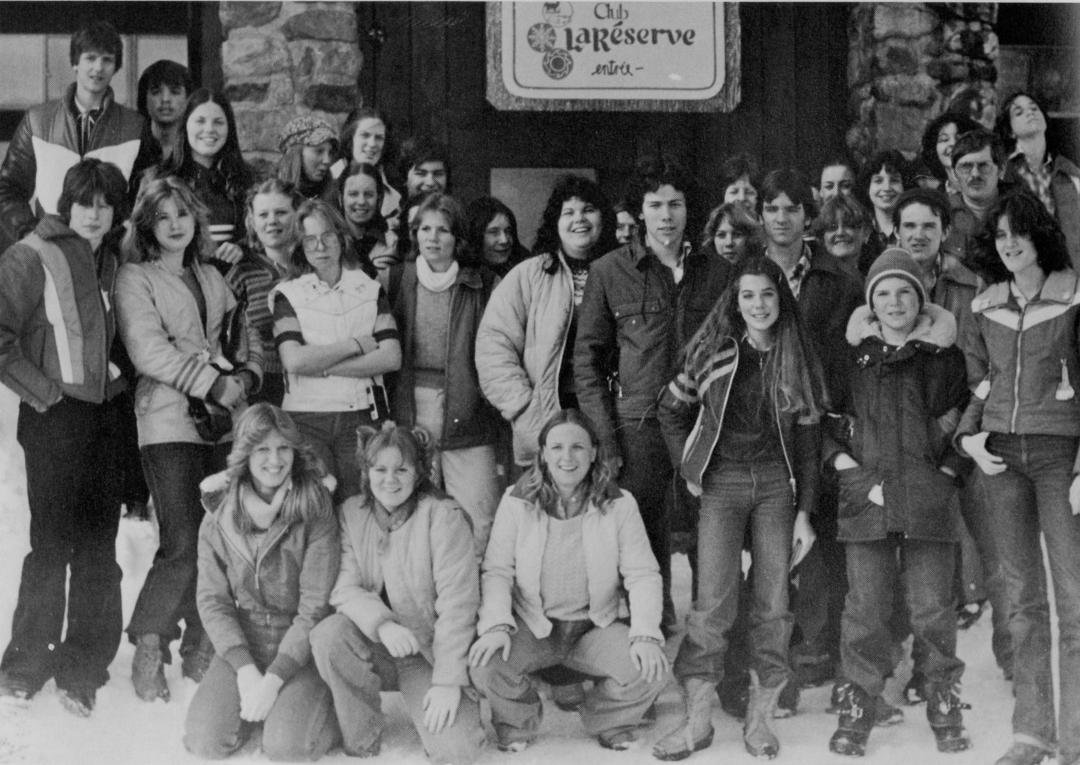 Other names I think... Steve Barnes, Laura Love, Patti Martin, Kathy Proctor, Peter Mouslson, Pete Starodub, Sarah Demone. I think Carrie Dodds two heads to the left of Tracy. Mary Stoddart top right corner?
