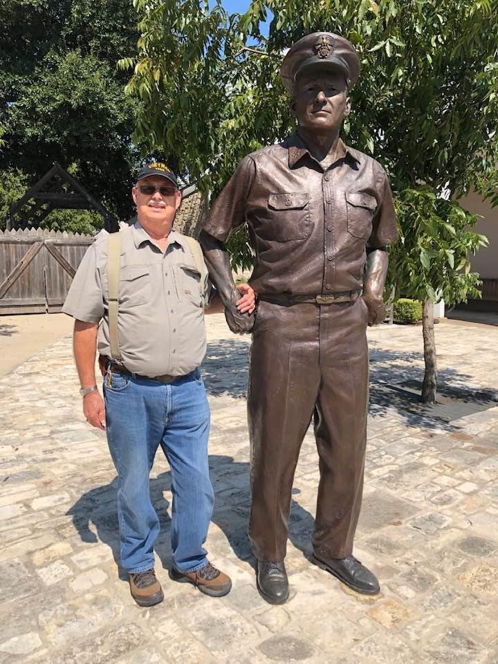 Donna and I made a visit with some friends to see the National museum of the Pacific War( Nimitz Museum) in Fredericksburg, Texas. Great museum and well worth the visit. Need to go back and spend more time in it. To give it