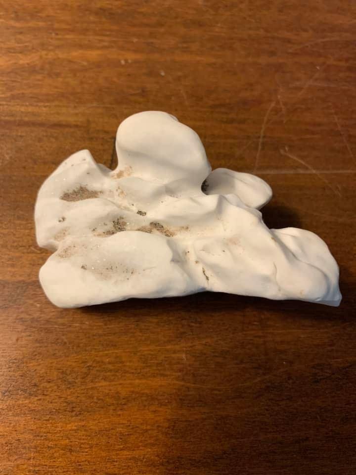 He brought me rocks from mountains. This is from the summit of Aconcagua. He laughed that I was so excited and touched to receive a rock. It meant so much to me that he thought of me while standing on top of that summit.