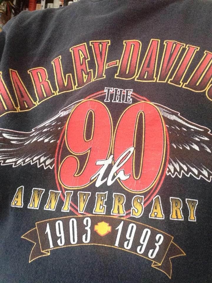 Got my retro Harley Shirt out looking forward to Spring....