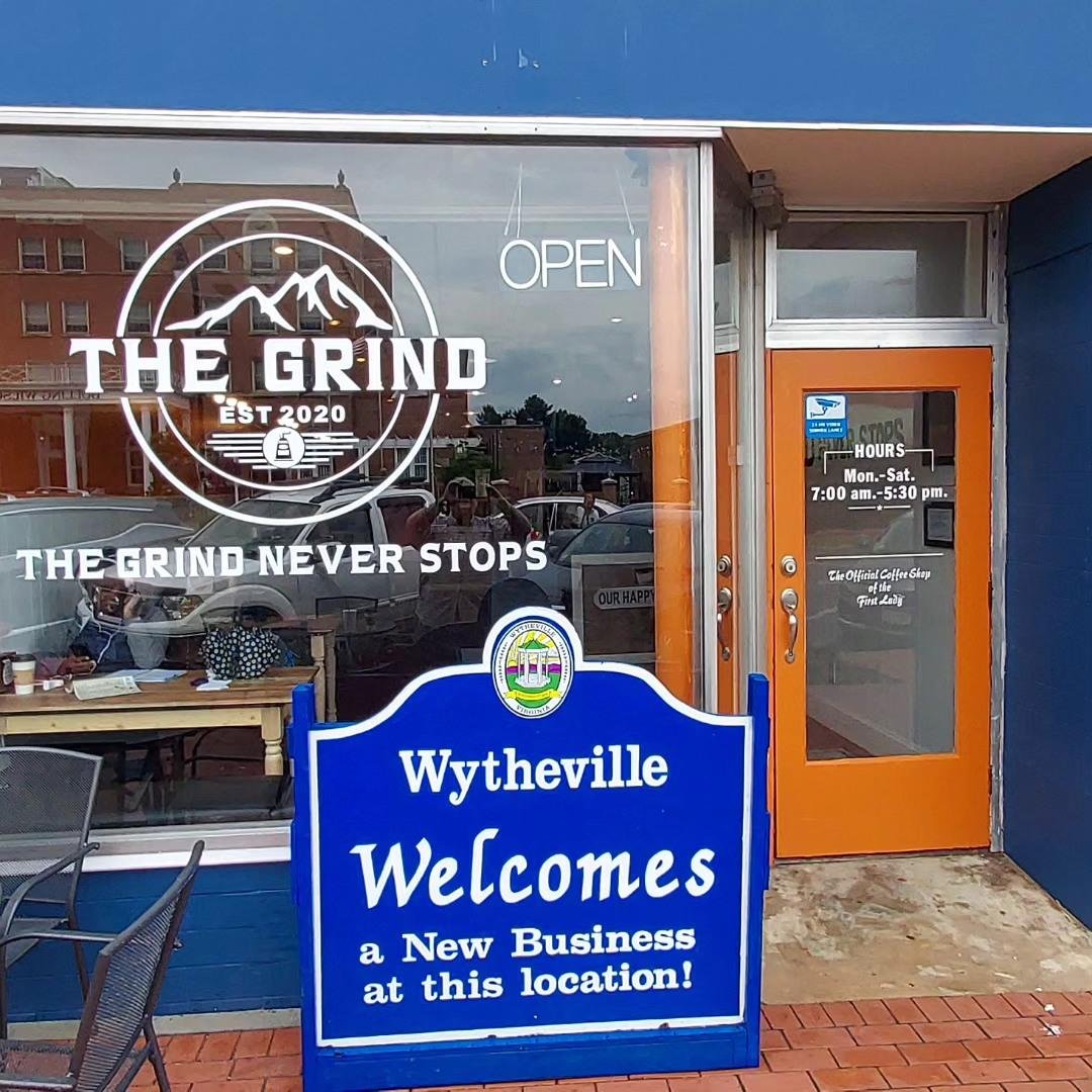 Need great coffee? Next time you are in Wytheville, try The Grind.