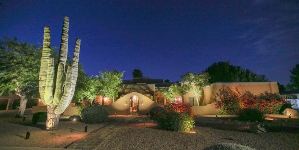 Architectural and landscape lighting in Arizona
