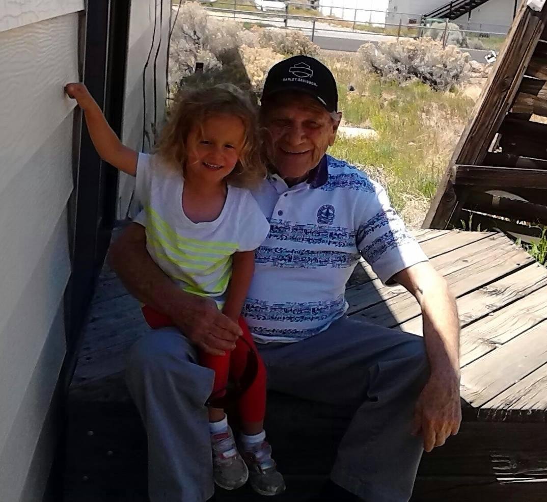 Me n Abby at Uncle John's Reno estate