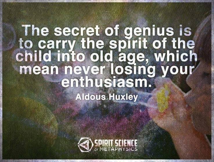 Never growing "old"!