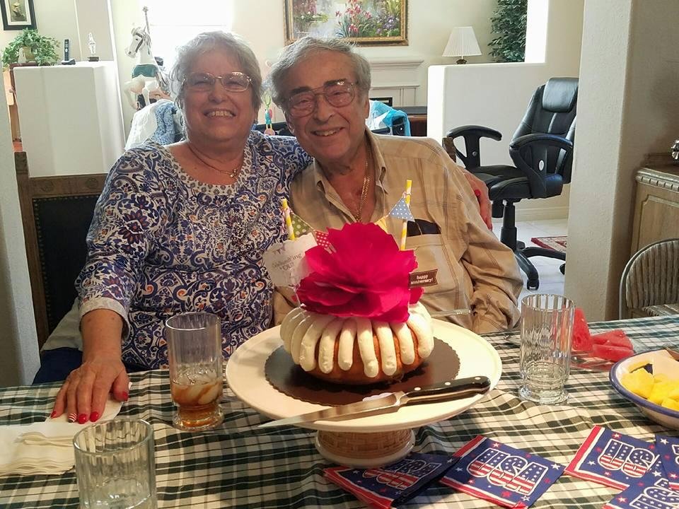 56 Anniversary with our dear friends and family.