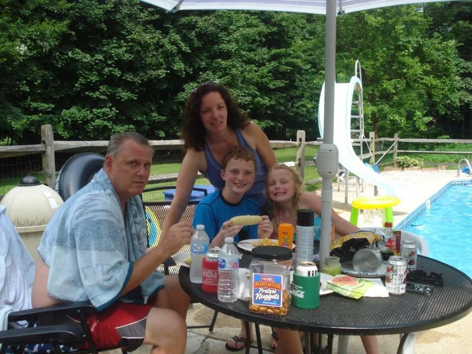 Brian, Jennifer, Sean and Katelyn Brown